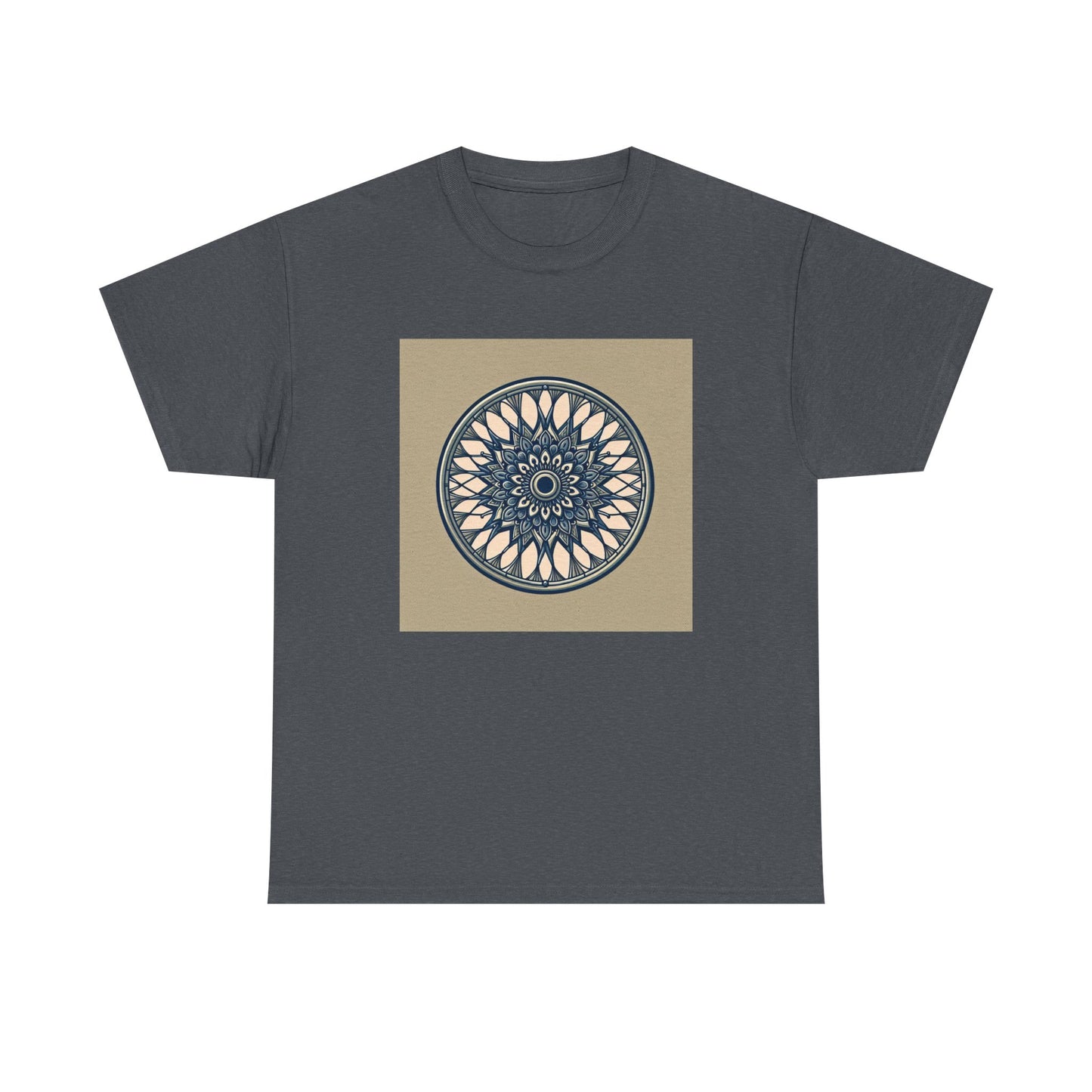 Pedal-Powered Mandala: Spin Your Style T-Shirt