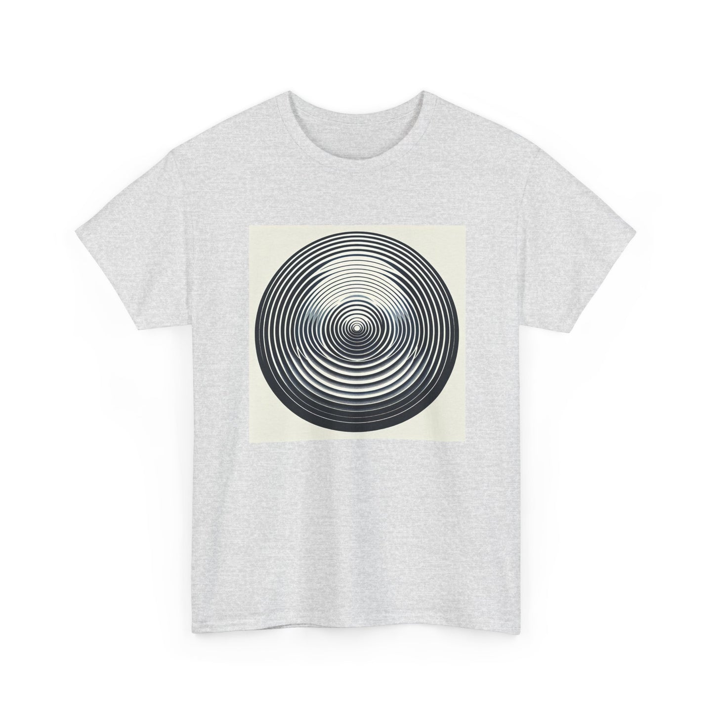 Depth Defying: Dive into the Concentric Illusion T-Shirt