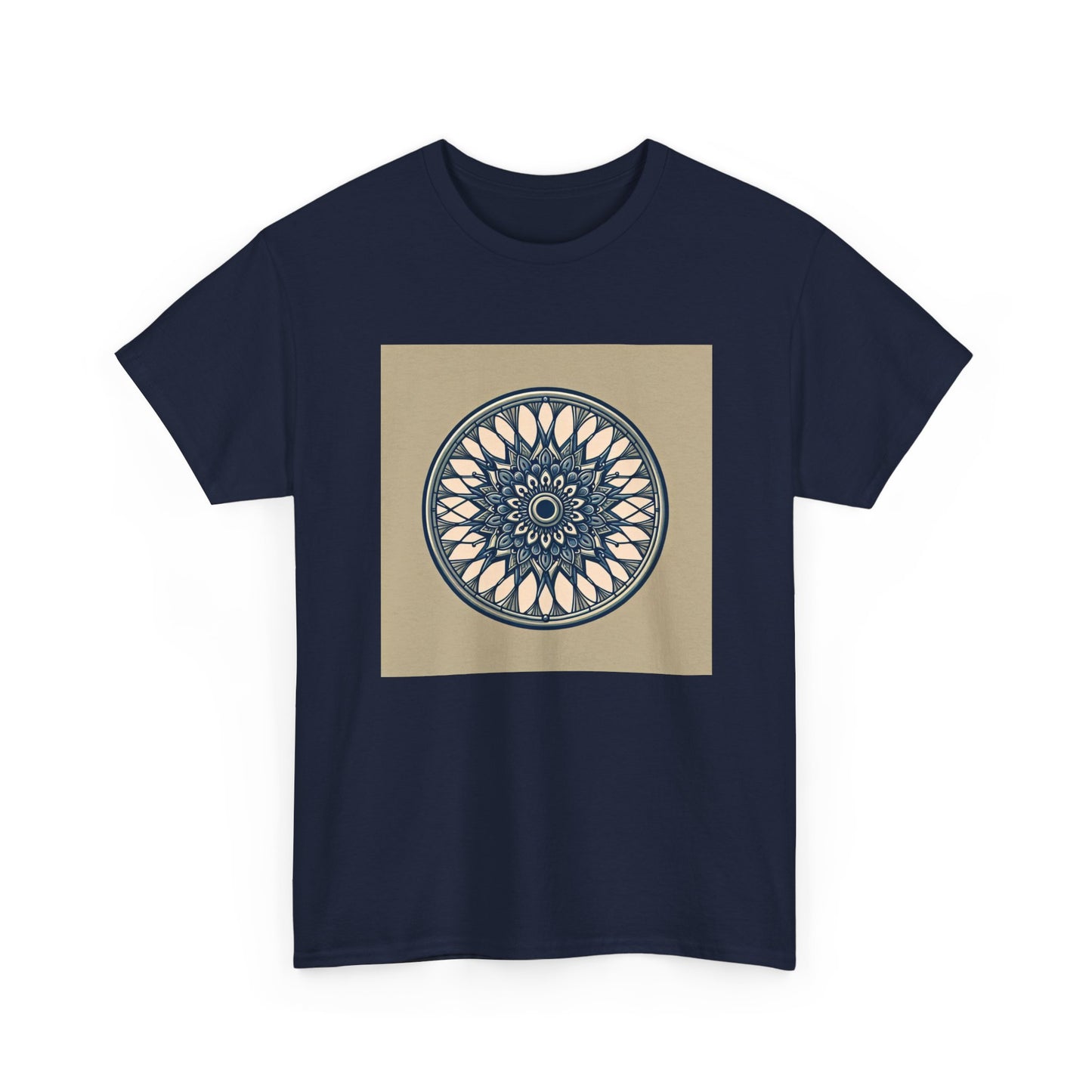 Pedal-Powered Mandala: Spin Your Style T-Shirt