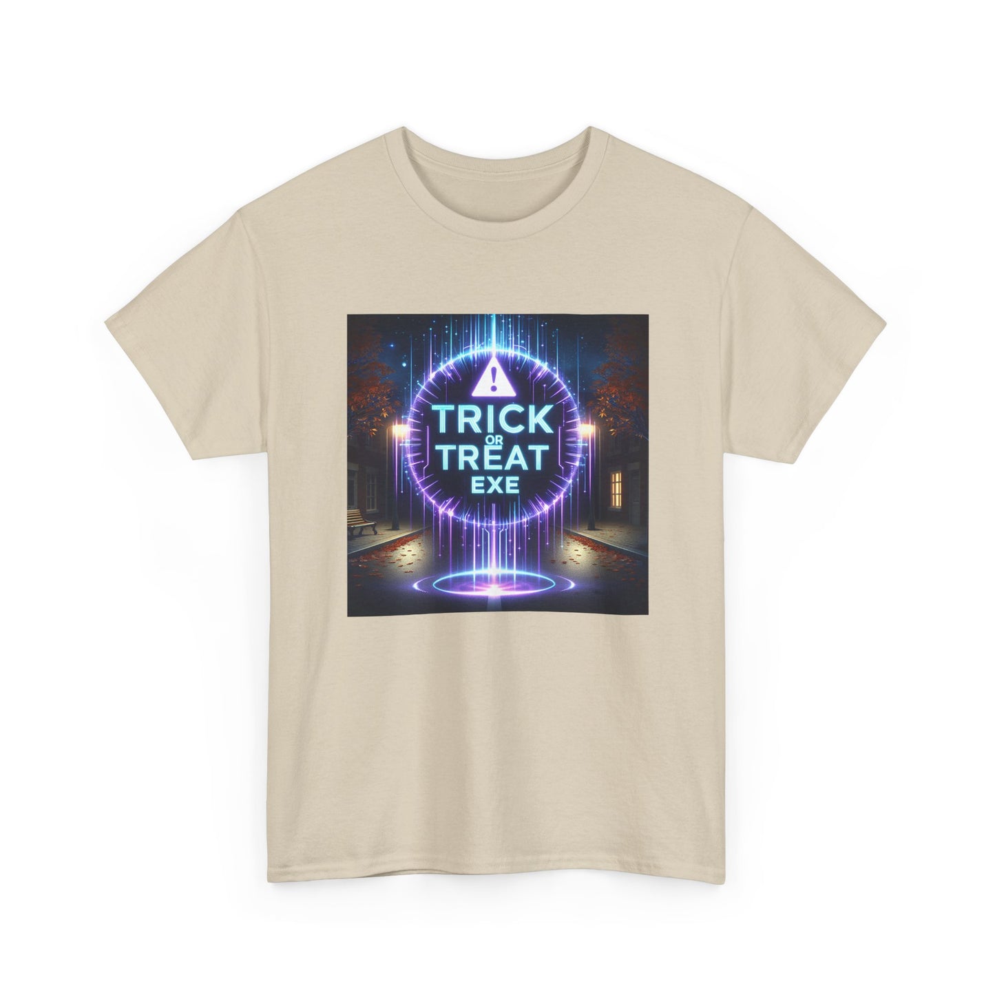 Glitchy Halloween: Trick or Treat.exe Alert! T-Shirt
