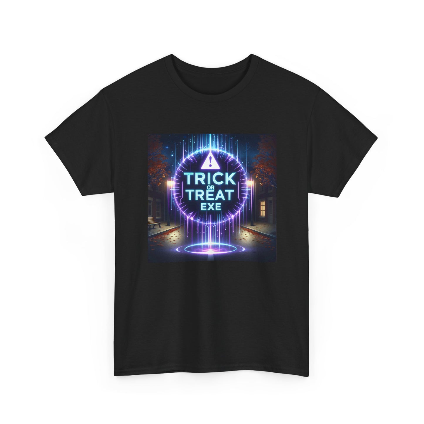 Glitchy Halloween: Trick or Treat.exe Alert! T-Shirt