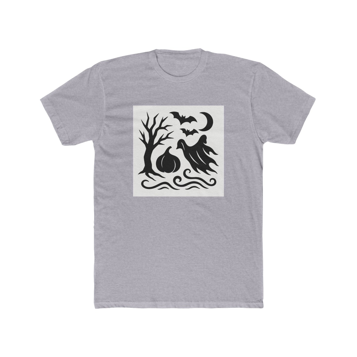 Cotton Tee Halloween Spooky Design