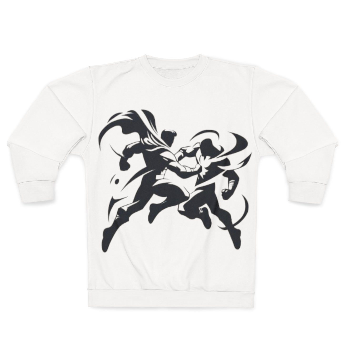 Super Hero Design Unisex Sweatshirt (AOP)
