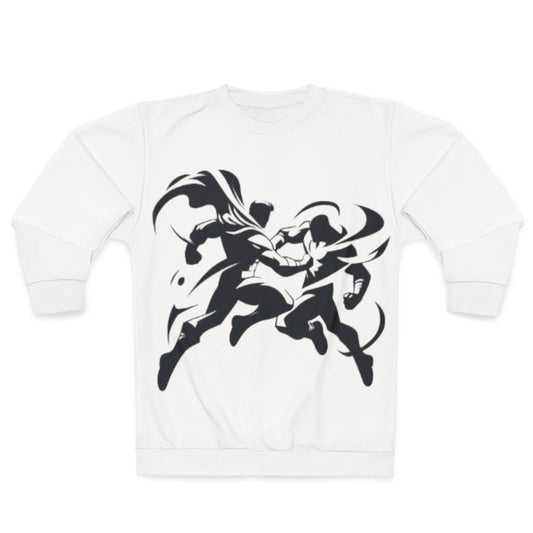 Super Hero Design Unisex Sweatshirt (AOP)