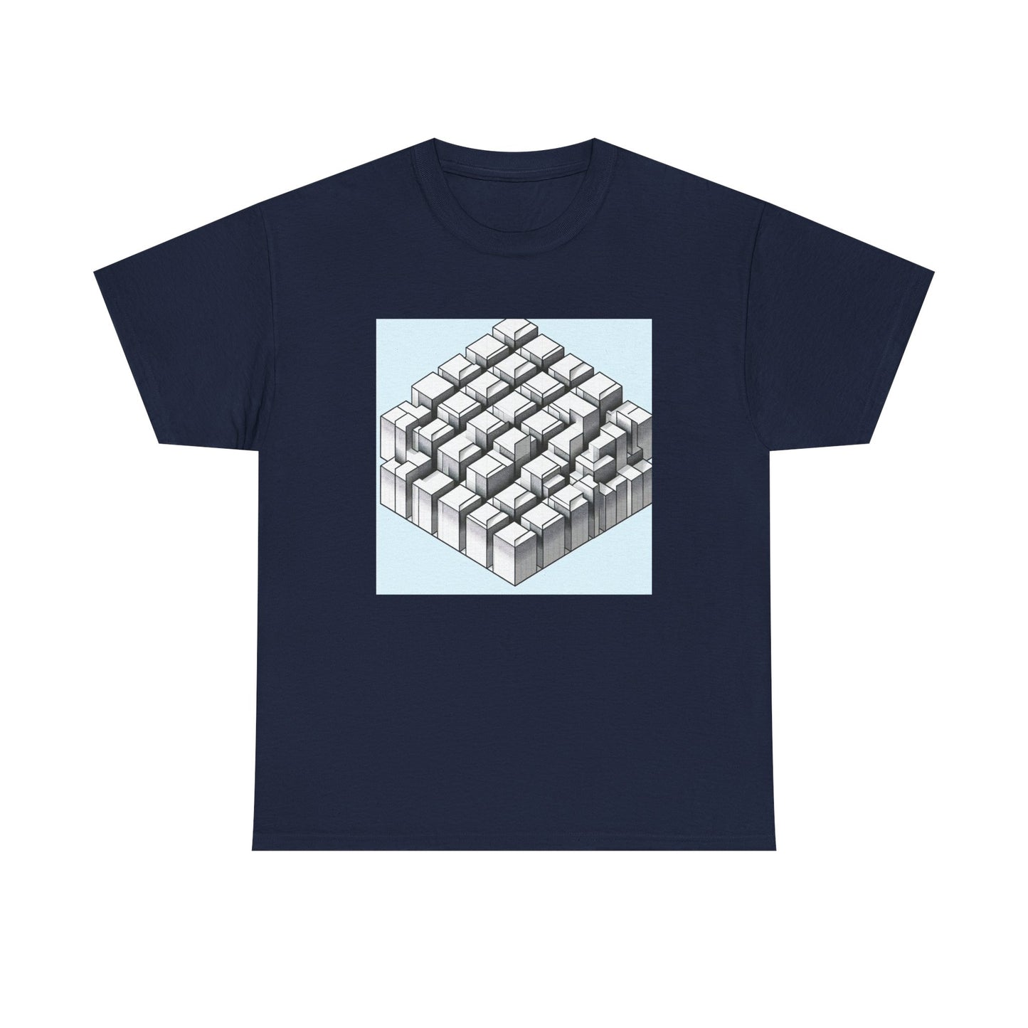 Cube Craze: Dive into Dimensional Delight! T-Shirt