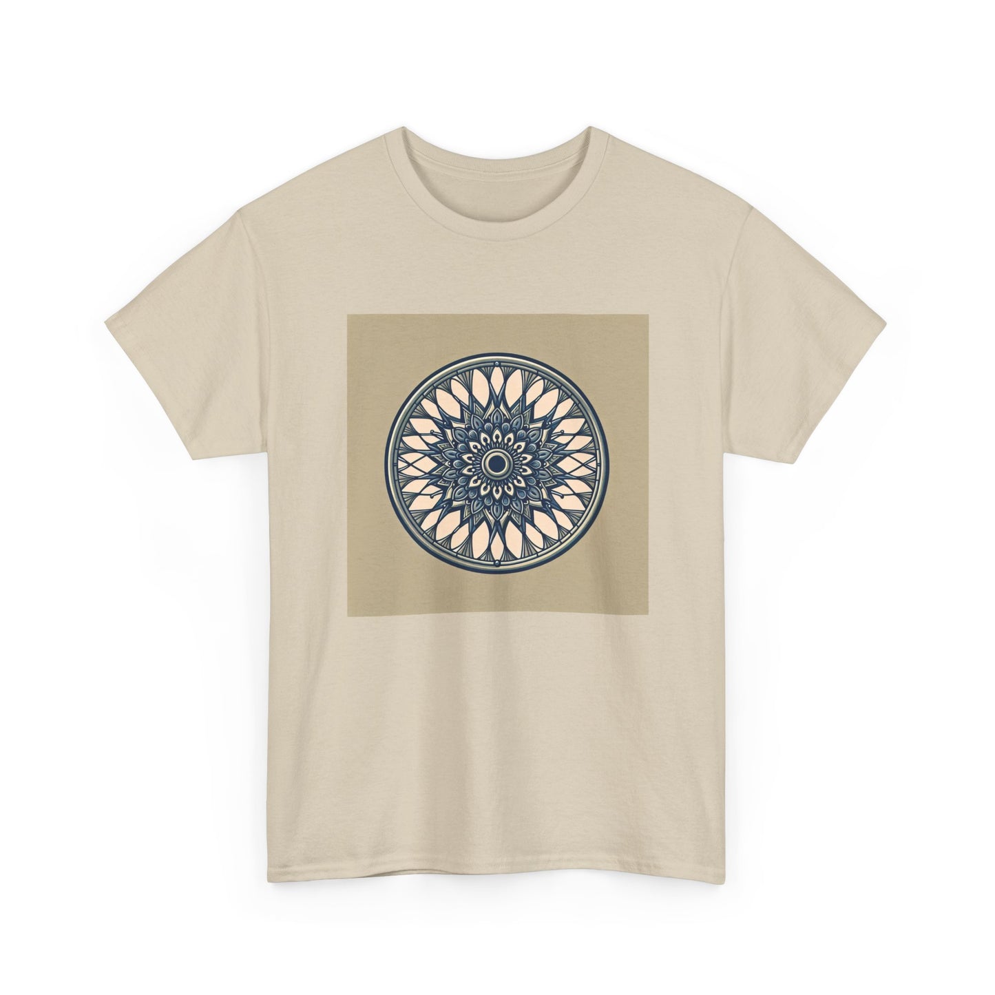 Pedal-Powered Mandala: Spin Your Style T-Shirt