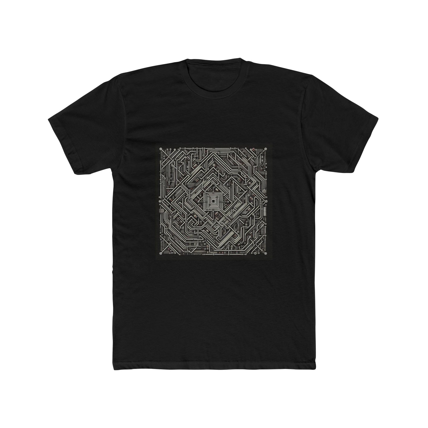 Square the Circuit: Puzzle-Powered Style Tee! T-Shirt
