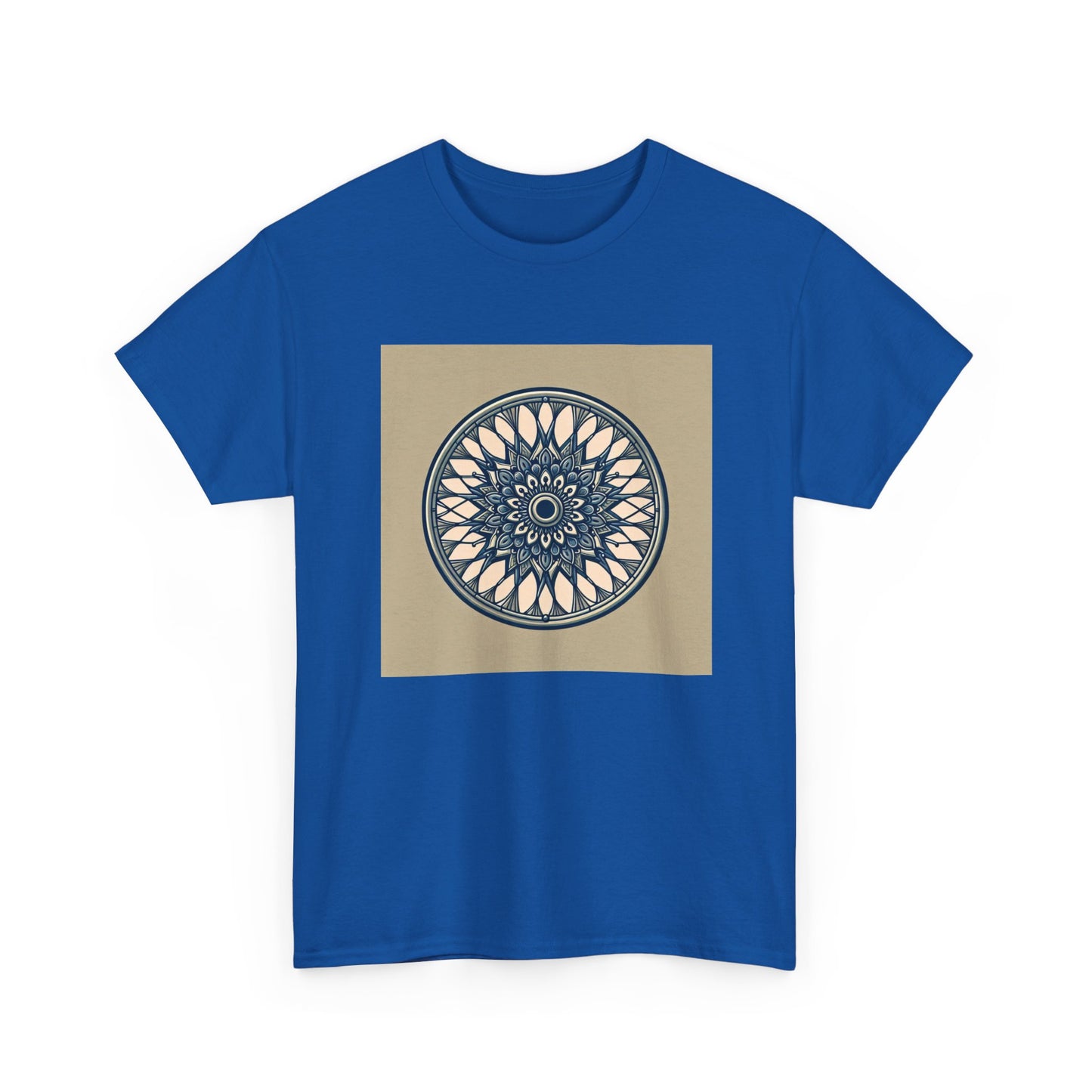 Pedal-Powered Mandala: Spin Your Style T-Shirt