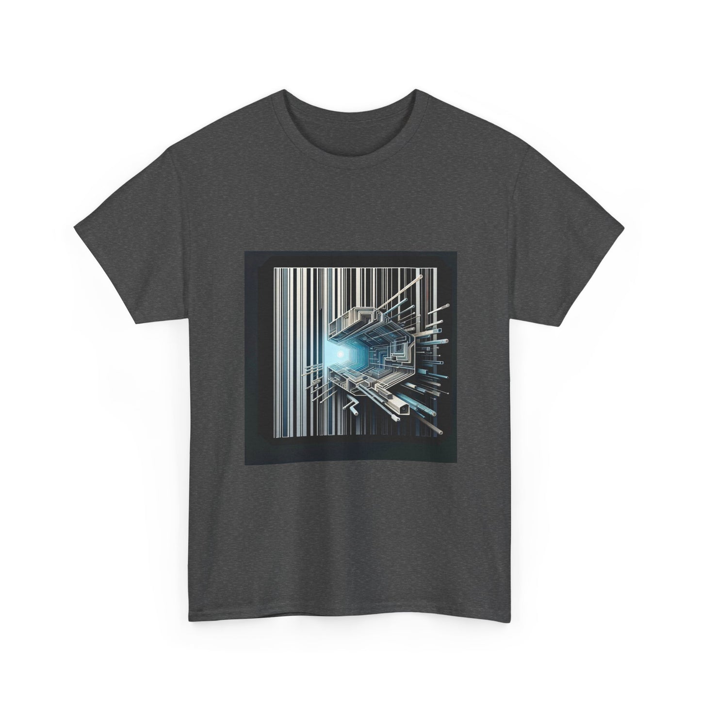 Decode the Future: Hidden Truth in Stripes T-Shirt