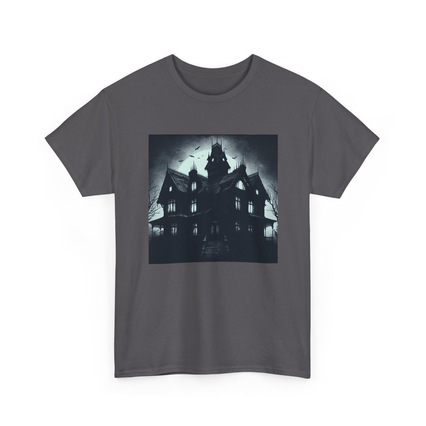Haunted Glow: Eerie Lights in the Gloom T-Shirt