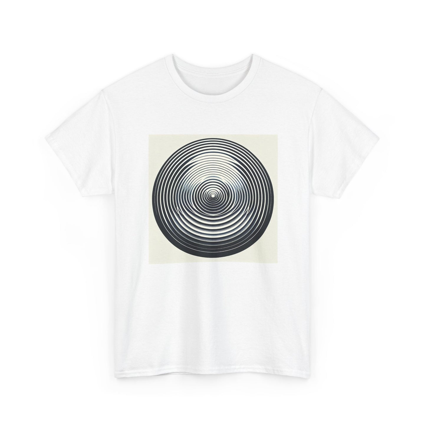 Depth Defying: Dive into the Concentric Illusion T-Shirt