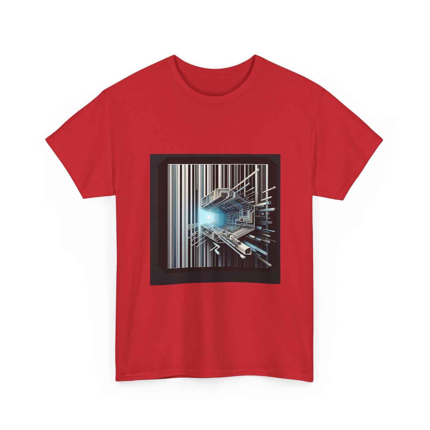 Decode the Future: Hidden Truth in Stripes T-Shirt