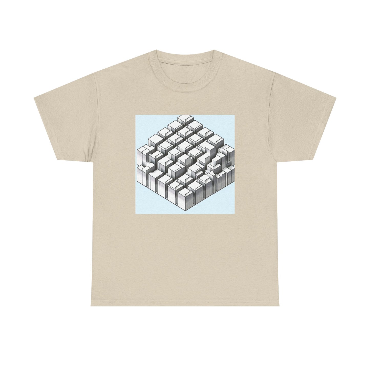 Cube Craze: Dive into Dimensional Delight! T-Shirt