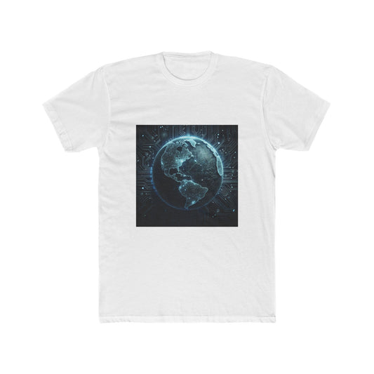Global Circuit: Wear the World in Tech Lines T-Shirt
