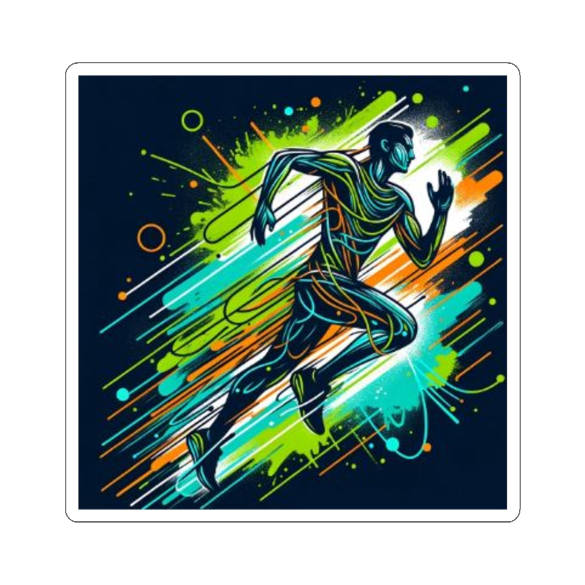 Energetic design Stickers