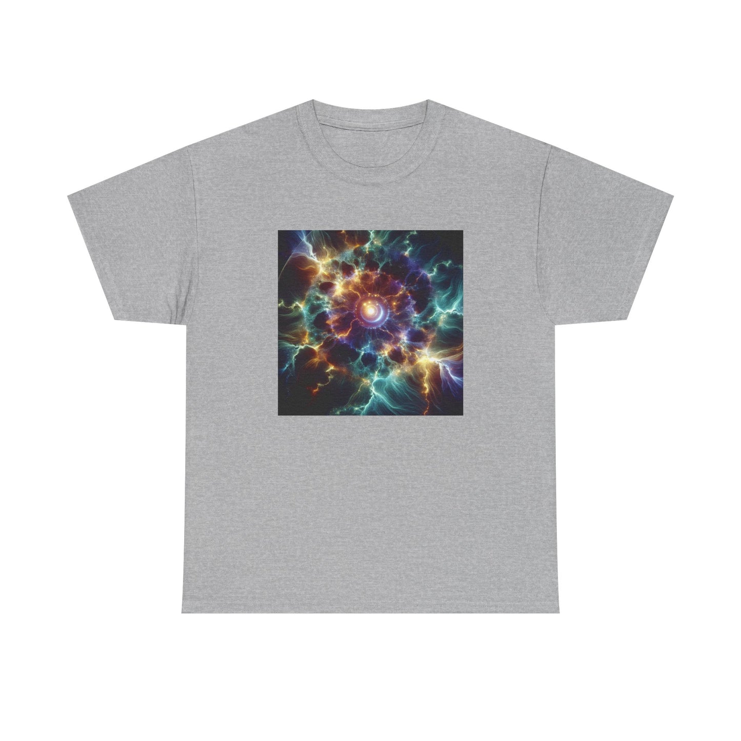 Radiant Fractures: Illuminate Your Style in Motion T-Shirt