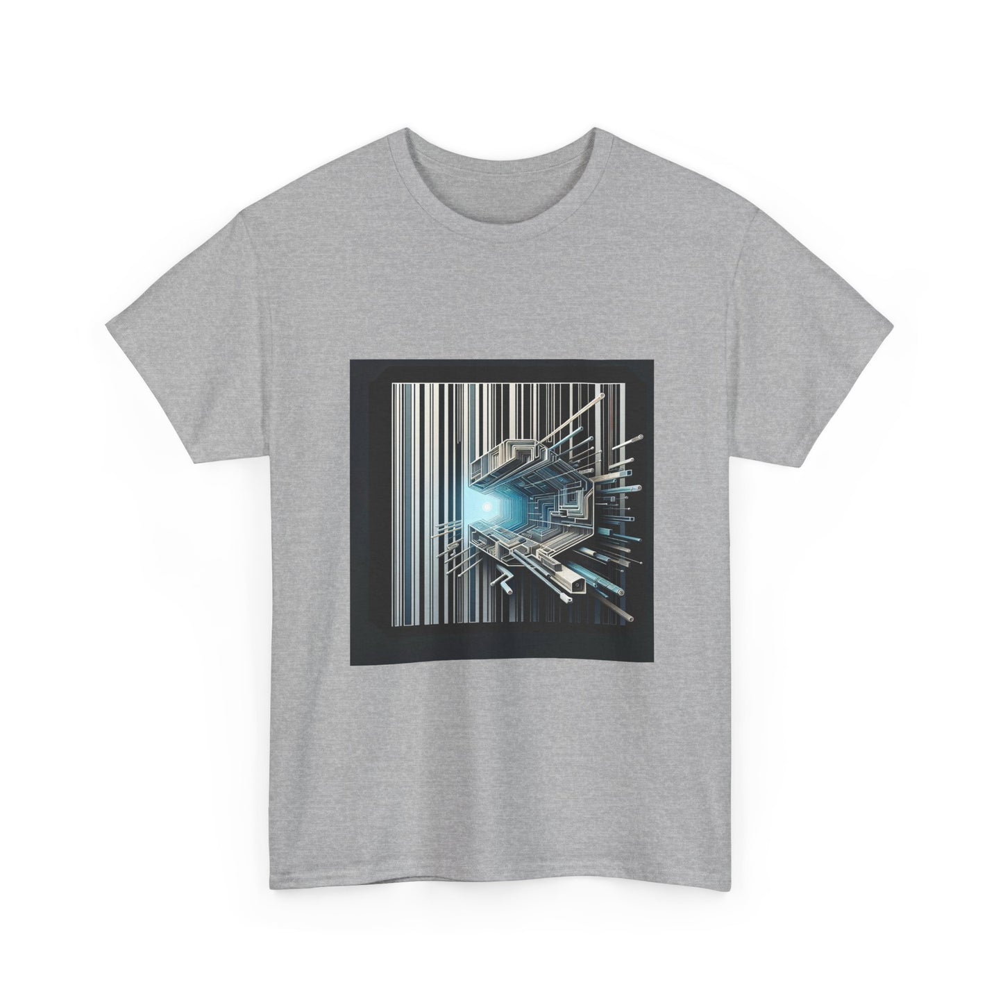 Decode the Future: Hidden Truth in Stripes T-Shirt