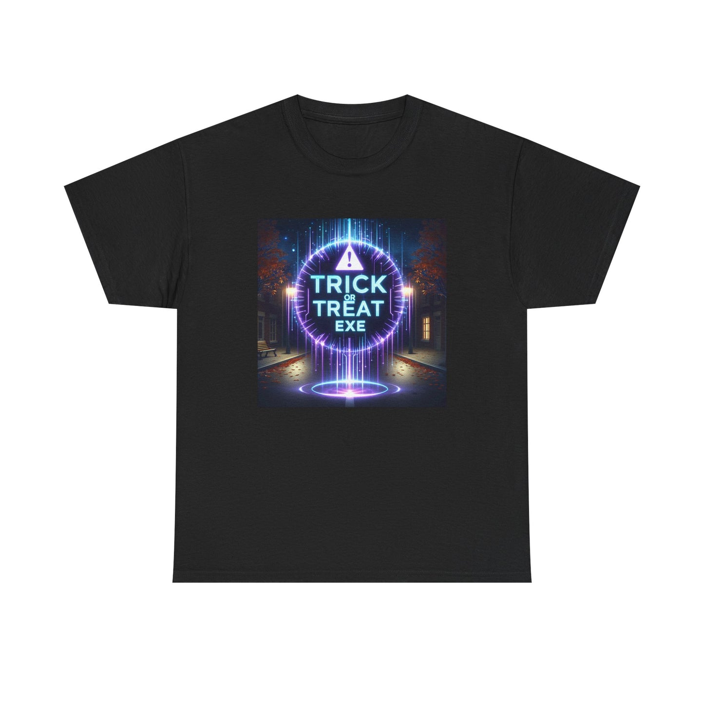 Glitchy Halloween: Trick or Treat.exe Alert! T-Shirt