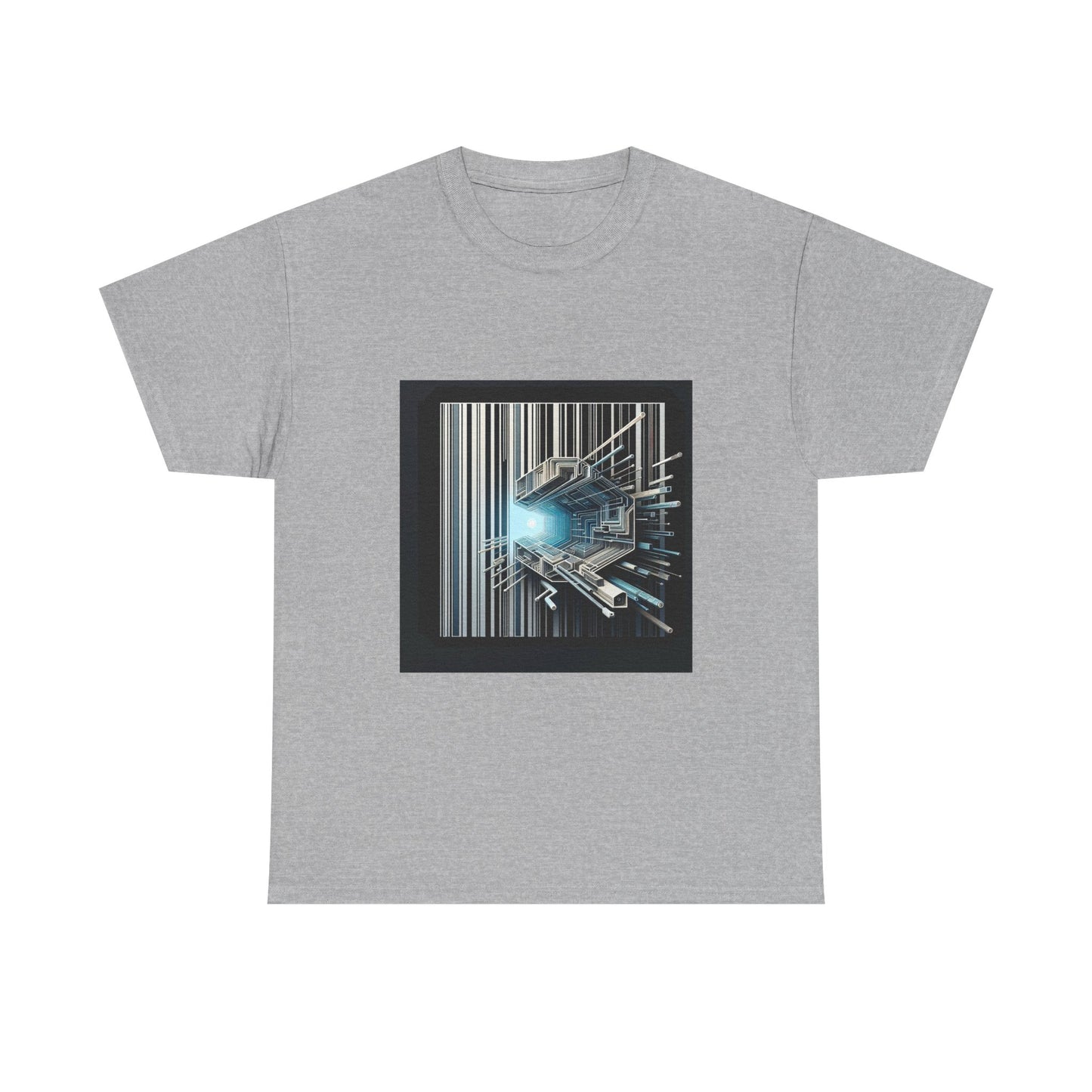 Decode the Future: Hidden Truth in Stripes T-Shirt