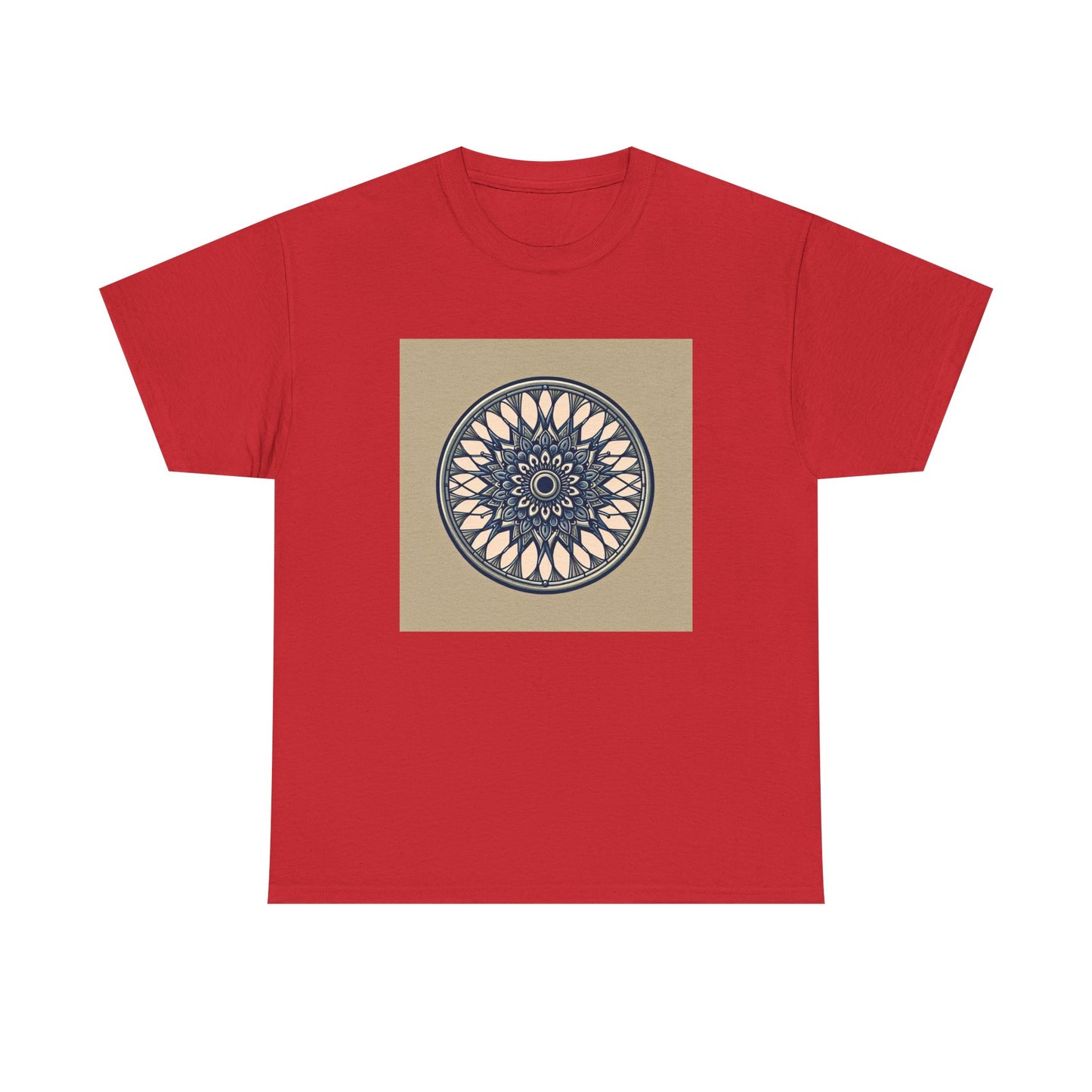 Pedal-Powered Mandala: Spin Your Style T-Shirt