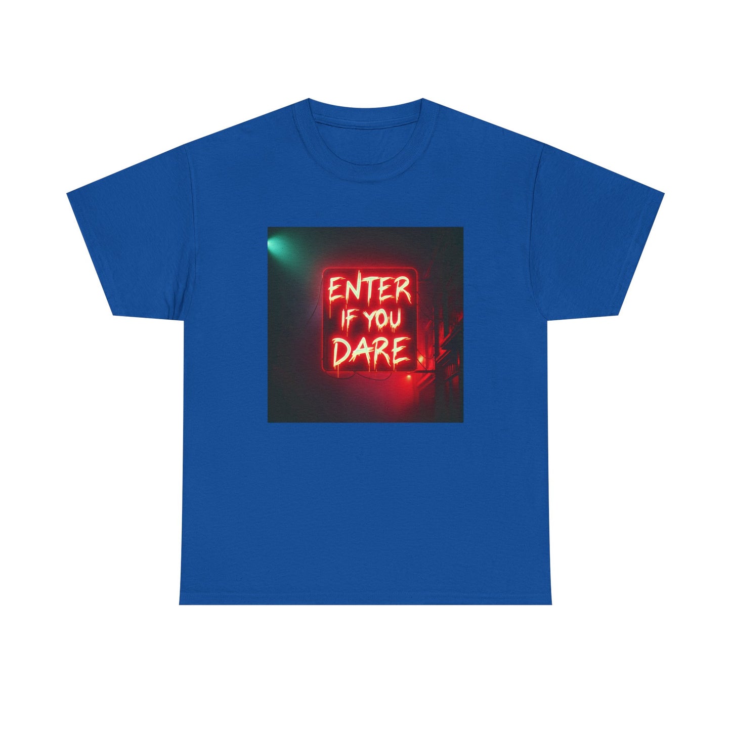 Dare to Enter: Neon Nightmare Awaits You T-Shirt