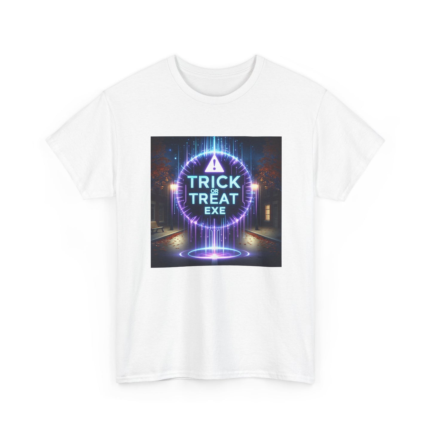 Glitchy Halloween: Trick or Treat.exe Alert! T-Shirt