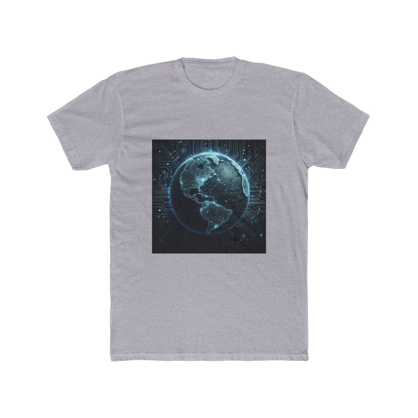 Global Circuit: Wear the World in Tech Lines T-Shirt