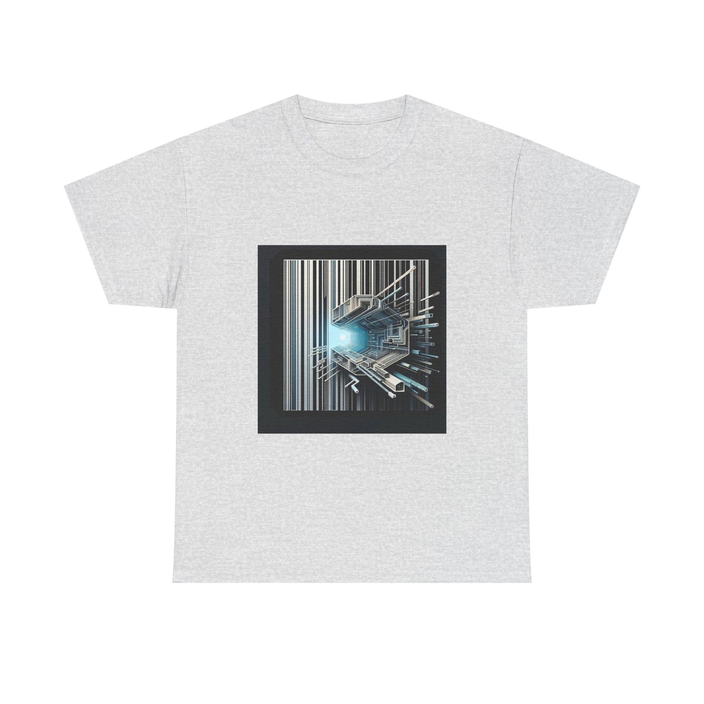 Decode the Future: Hidden Truth in Stripes T-Shirt