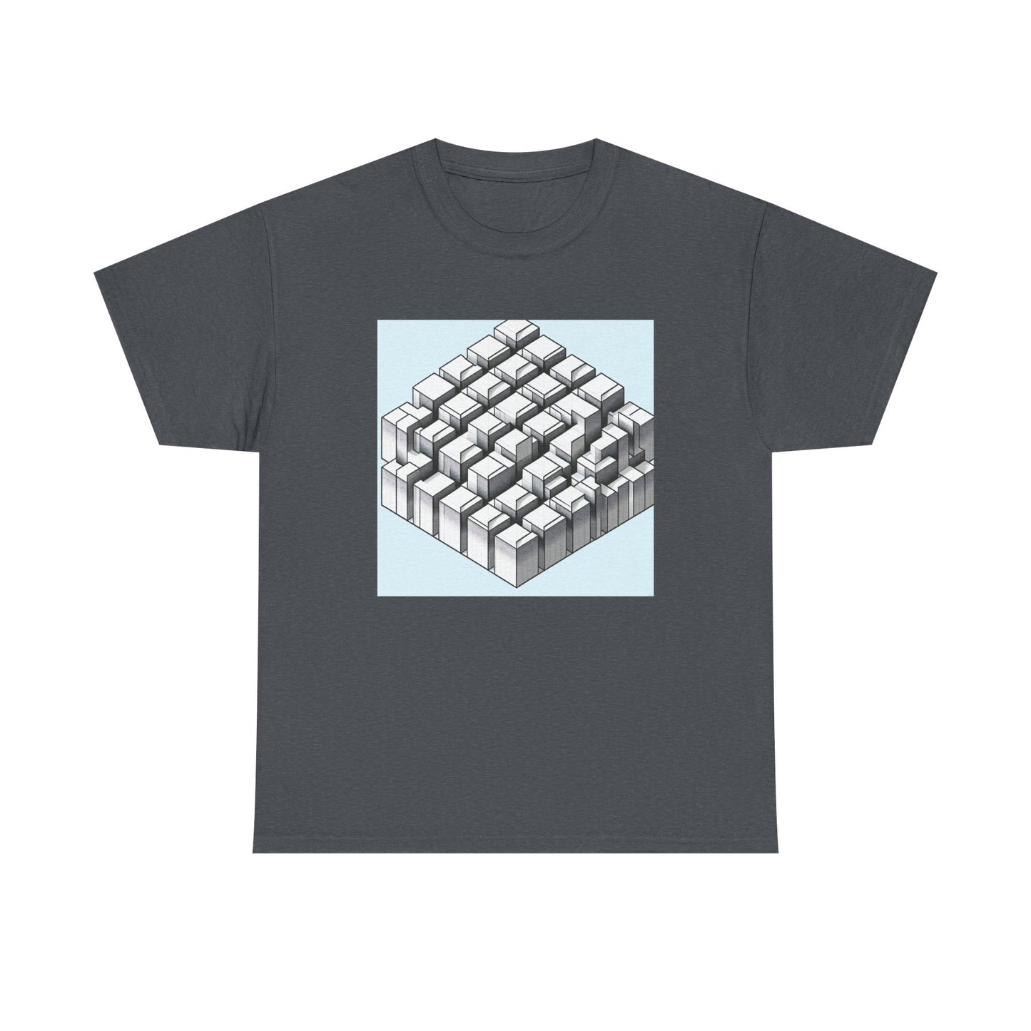 Cube Craze: Dive into Dimensional Delight! T-Shirt