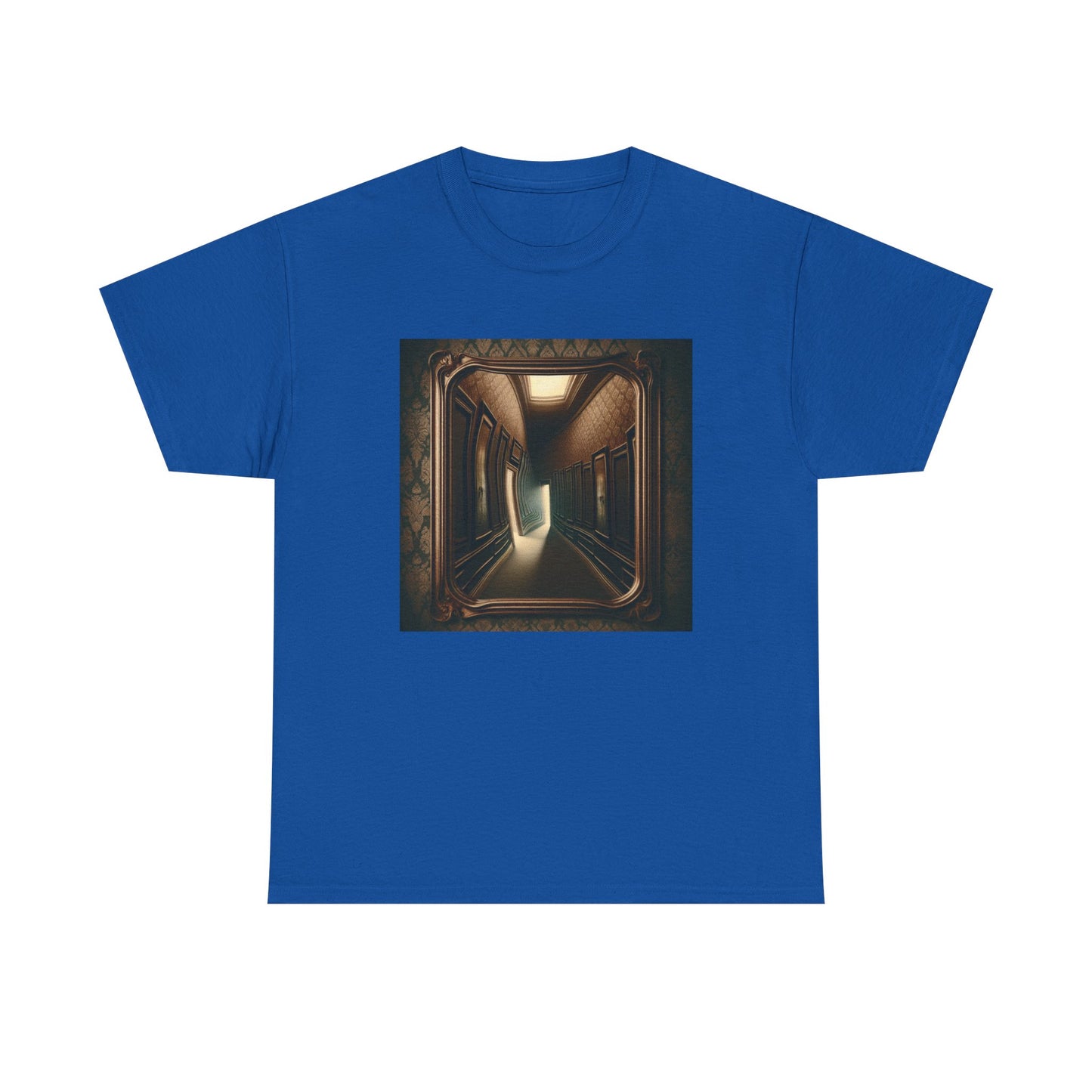 Echoes of Emptiness: Hallway Illusion Tee T-Shirt