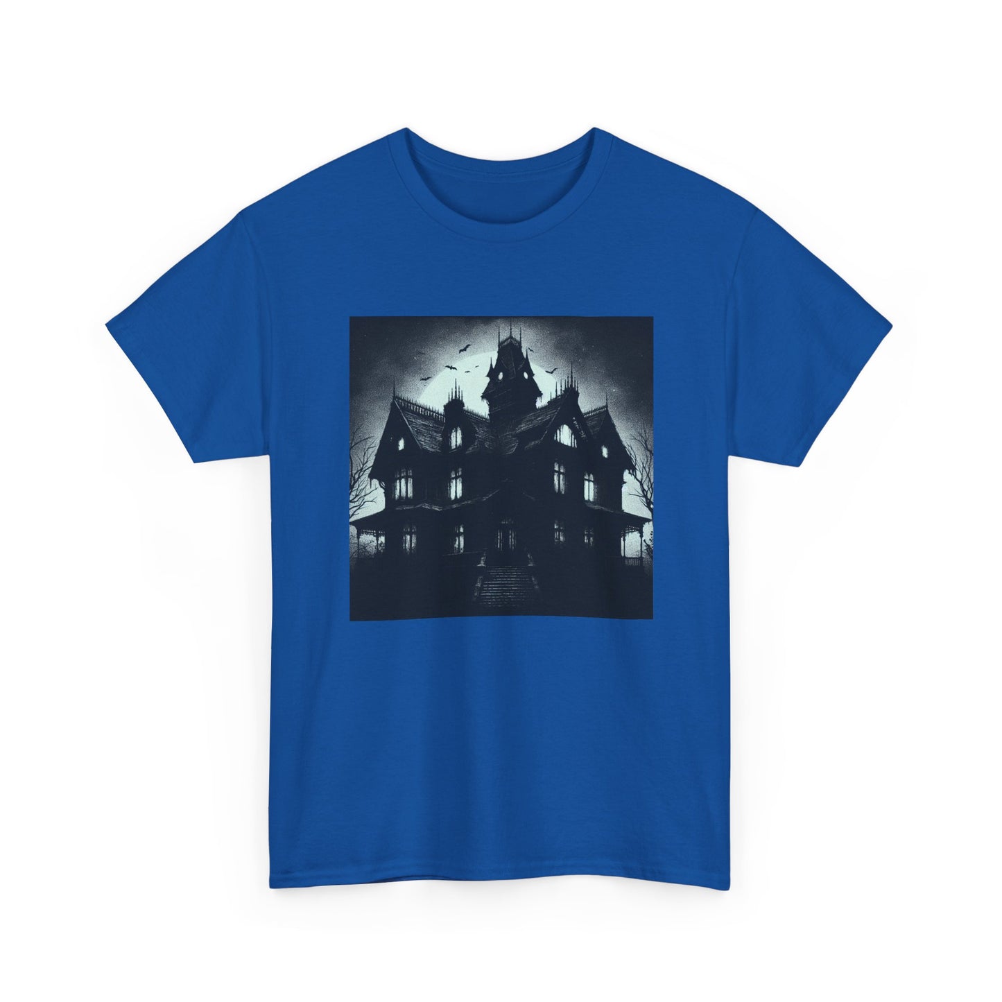 Haunted Glow: Eerie Lights in the Gloom T-Shirt