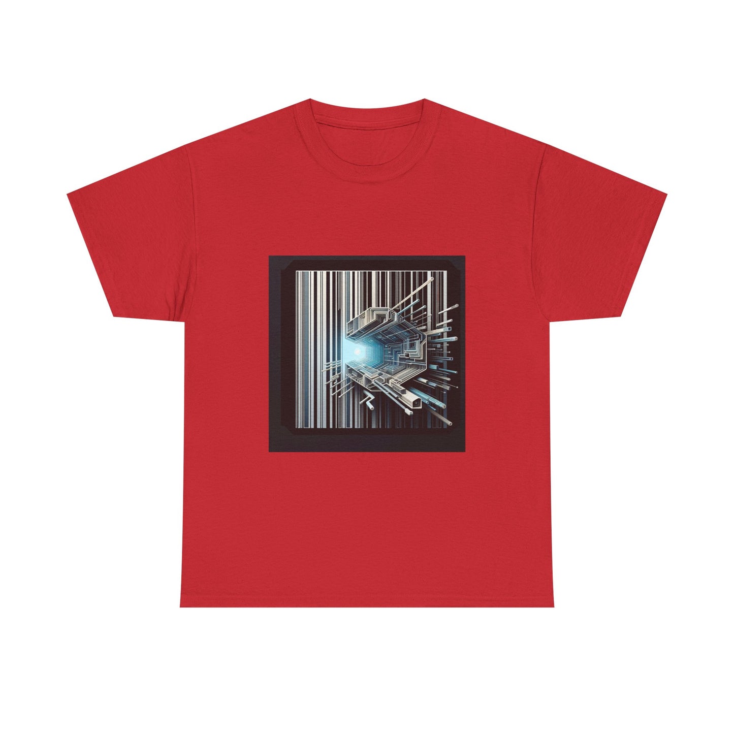 Decode the Future: Hidden Truth in Stripes T-Shirt
