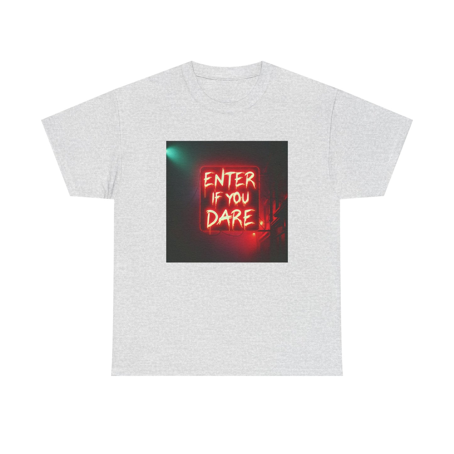 Dare to Enter: Neon Nightmare Awaits You T-Shirt