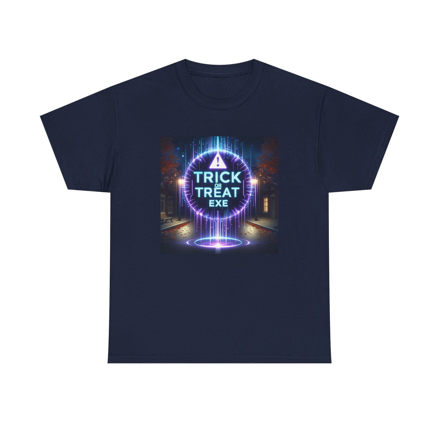 Glitchy Halloween: Trick or Treat.exe Alert! T-Shirt