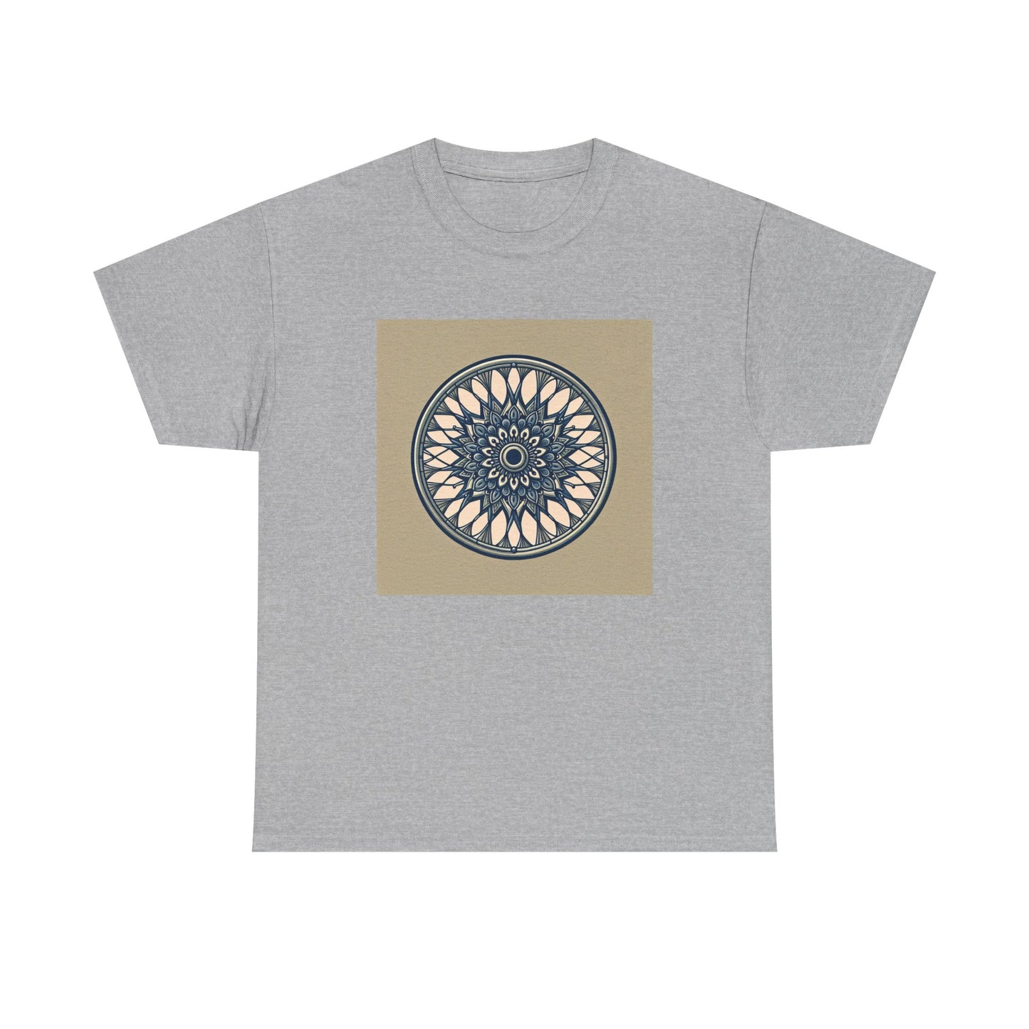 Pedal-Powered Mandala: Spin Your Style T-Shirt