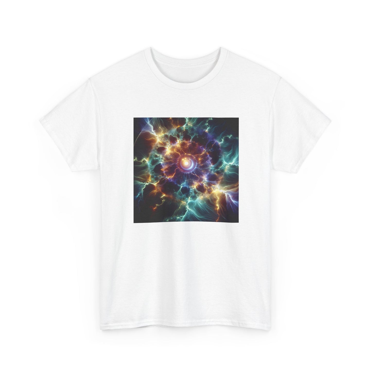 Radiant Fractures: Illuminate Your Style in Motion T-Shirt