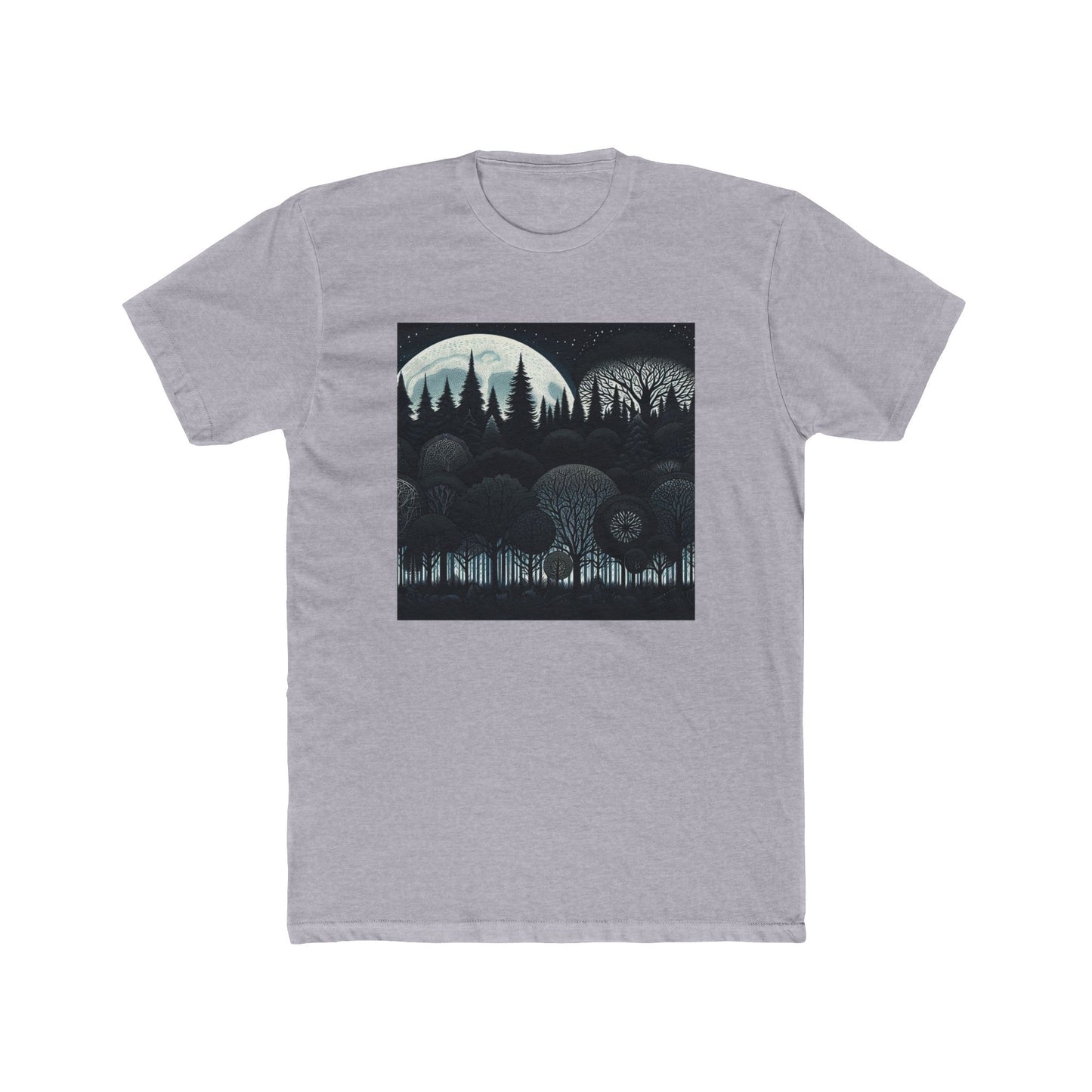 Moonlit Enchantment: Shadows of the Forest T-Shirt