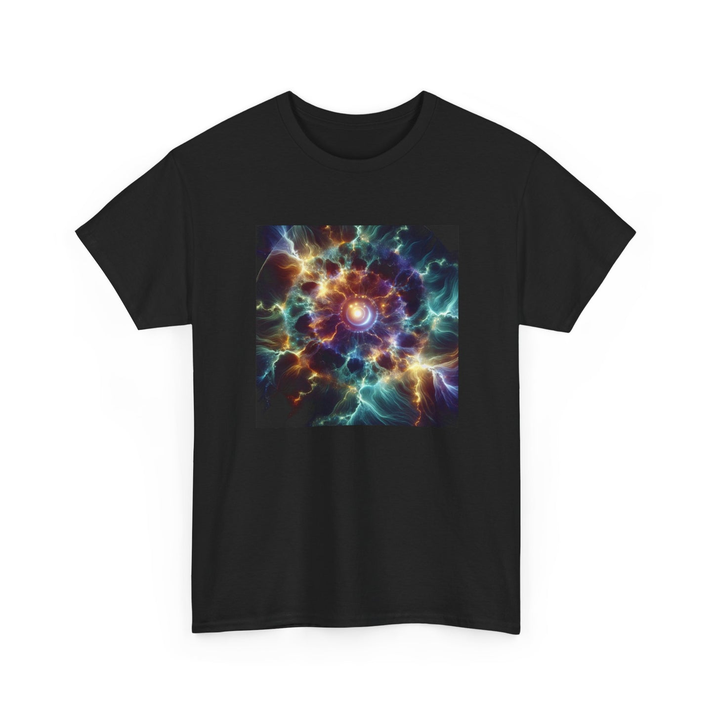 Radiant Fractures: Illuminate Your Style in Motion T-Shirt