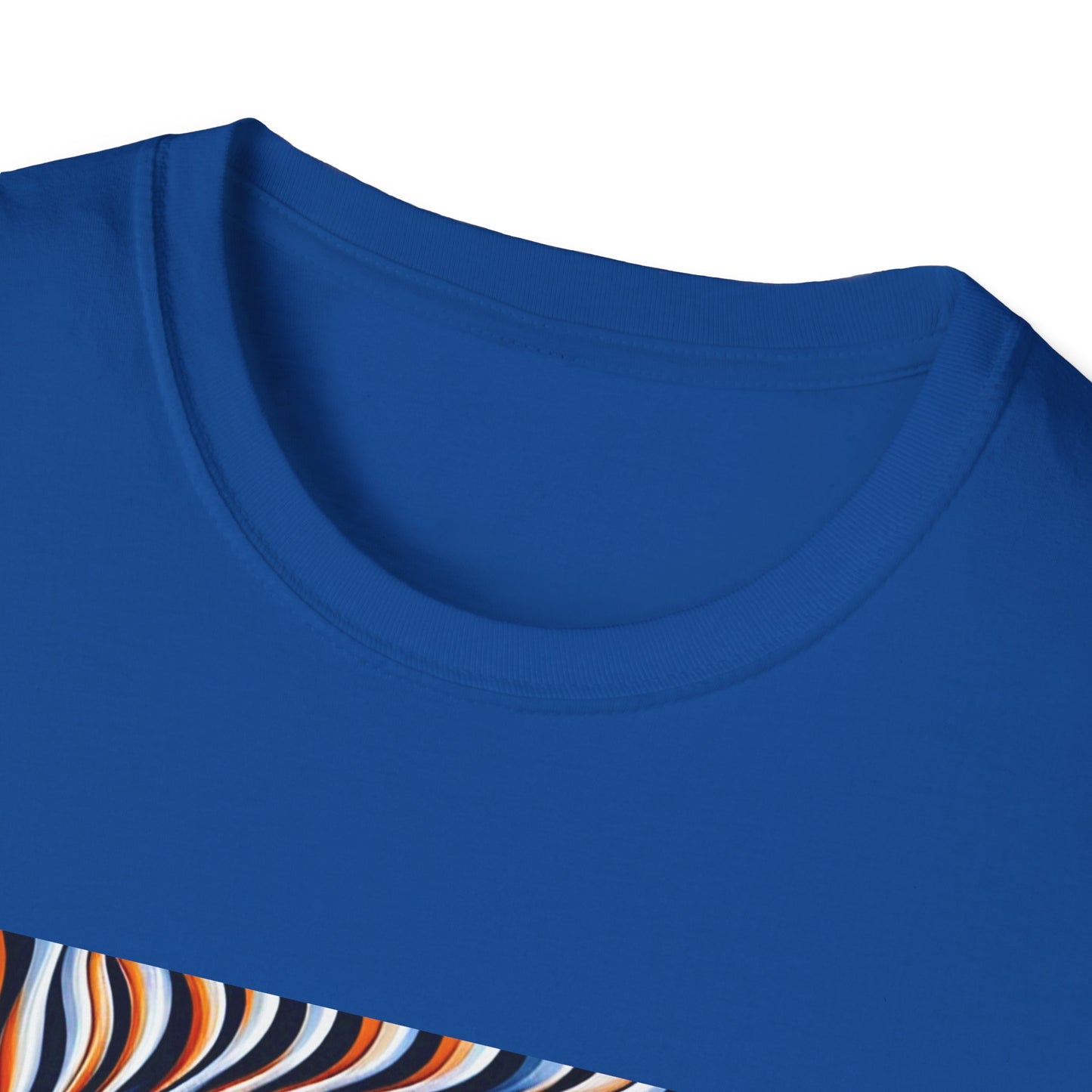 Sweet Swirl: Dive Into the Orange Illusion T-Shirt