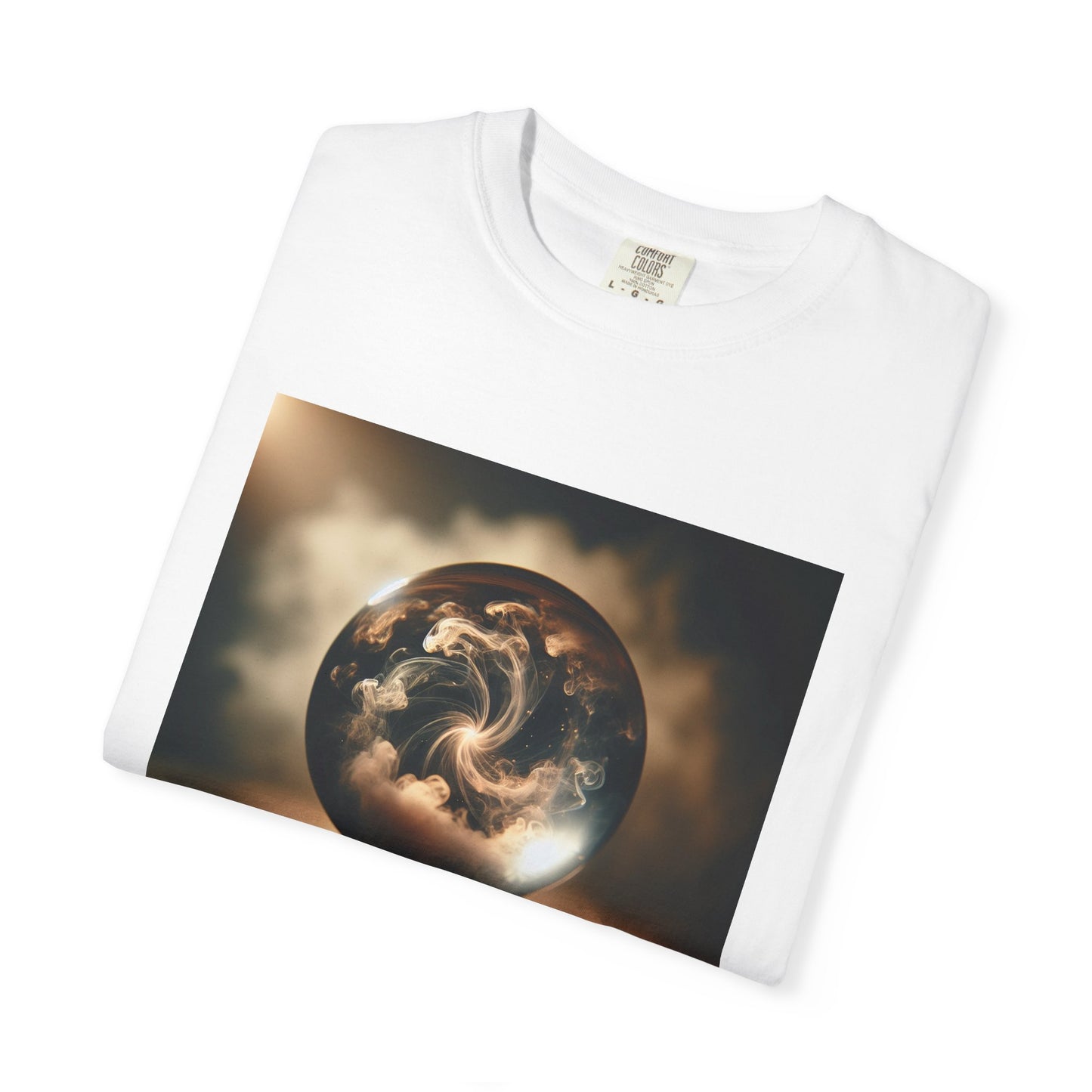 Enchanted Glimpse: Mystical Visions Swirling Within T-Shirt