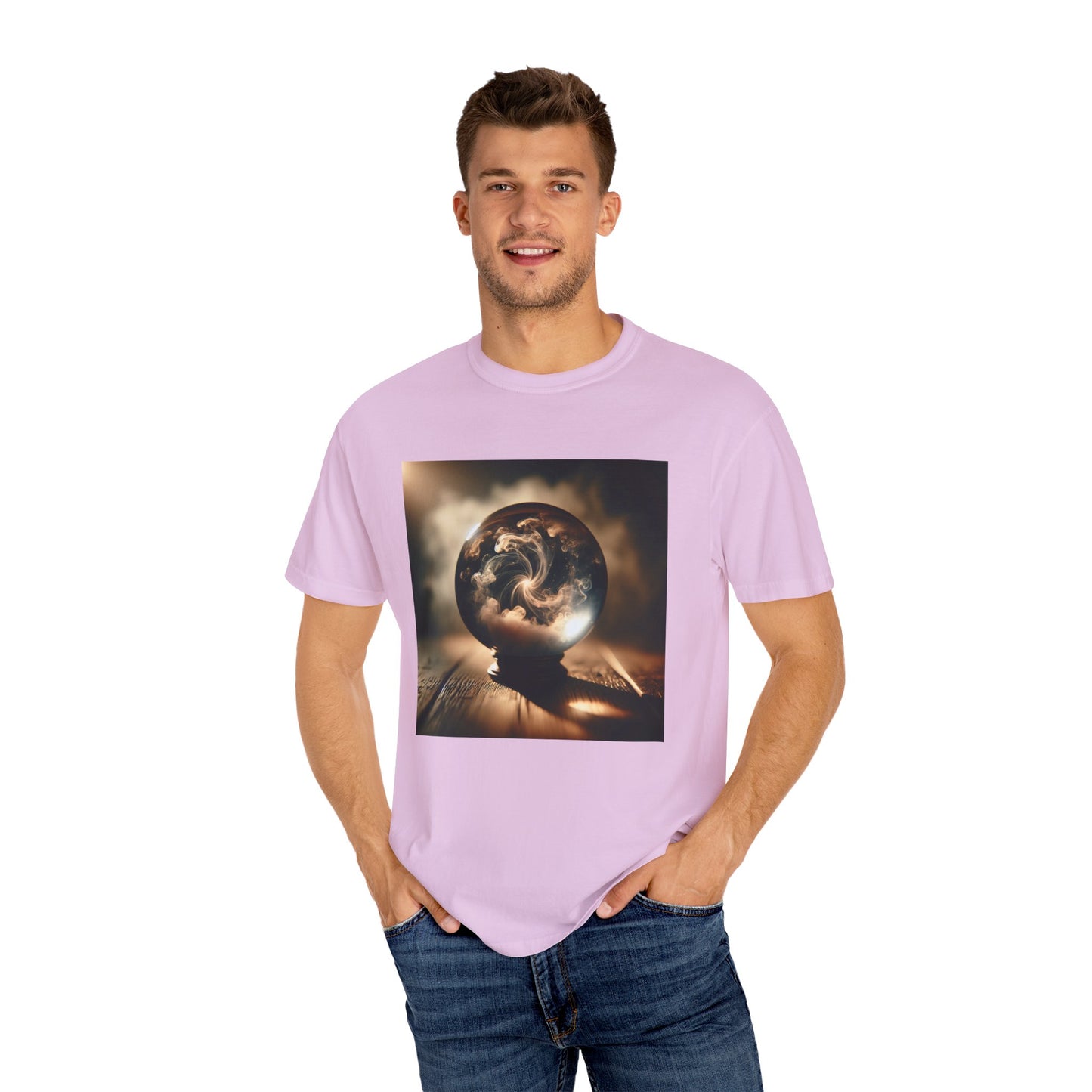 Enchanted Glimpse: Mystical Visions Swirling Within T-Shirt
