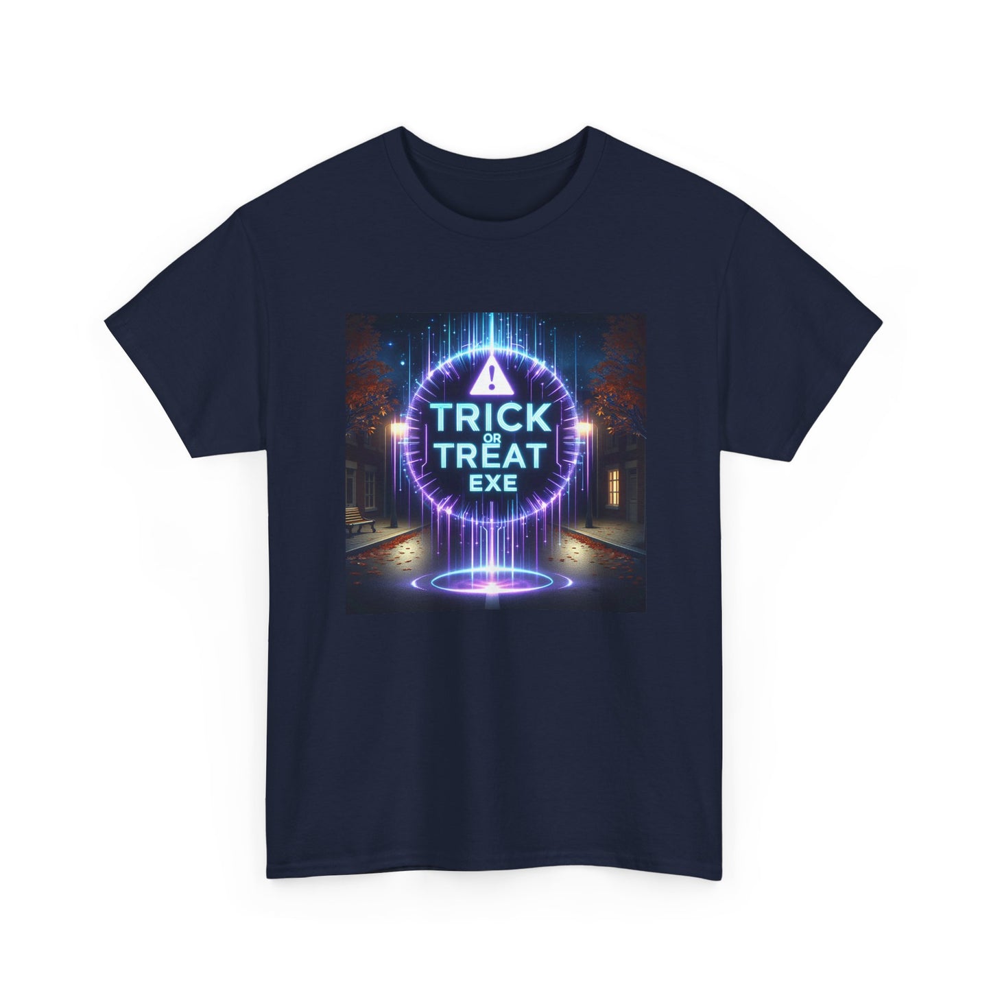 Glitchy Halloween: Trick or Treat.exe Alert! T-Shirt