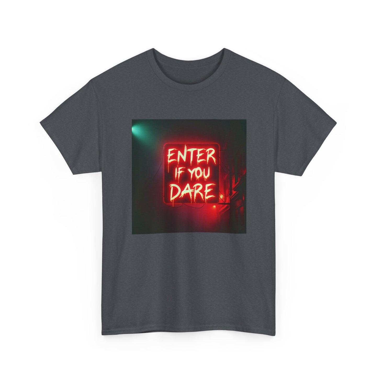 Dare to Enter: Neon Nightmare Awaits You T-Shirt