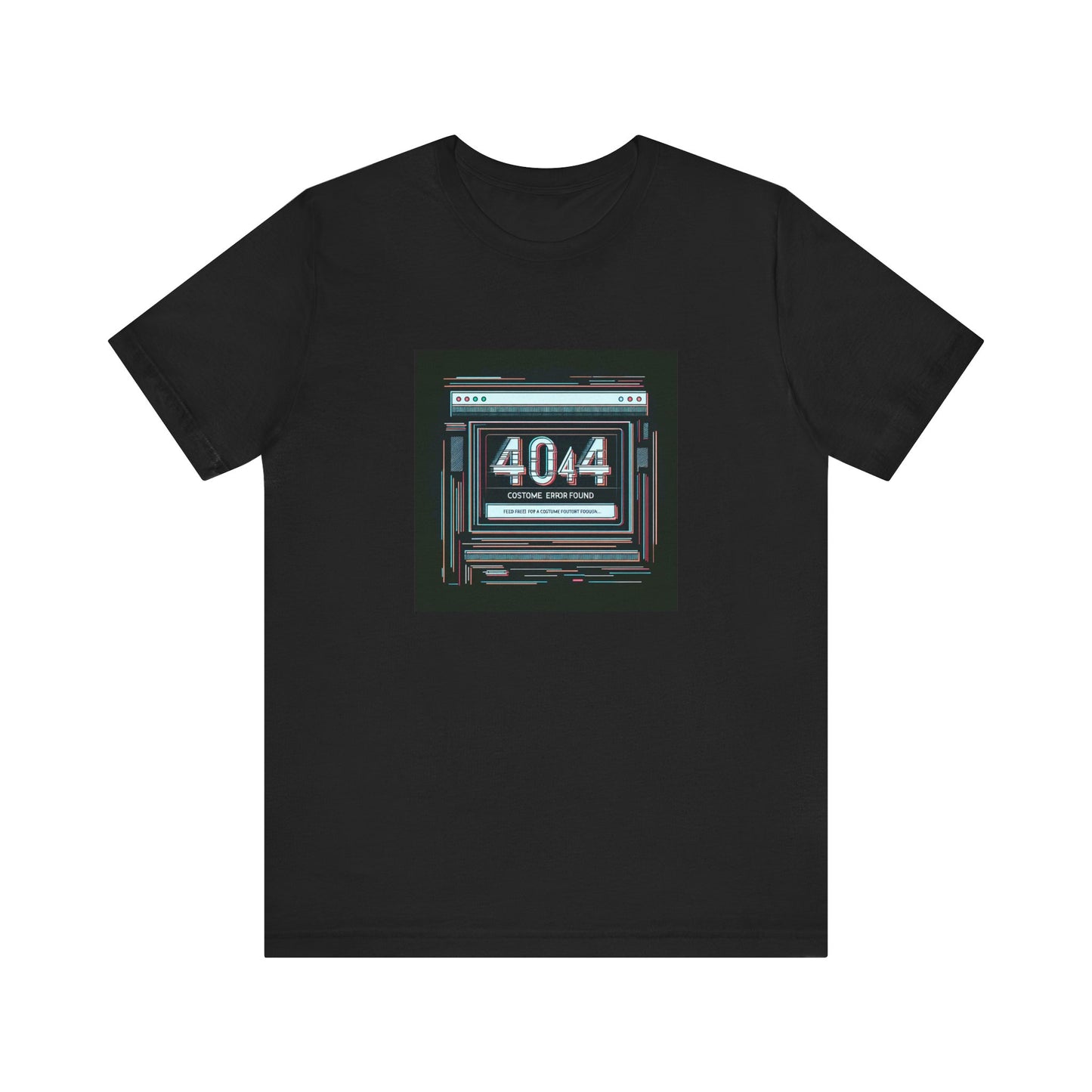 Tech Glitch Chic: 404 Costume Not Found T-Shirt