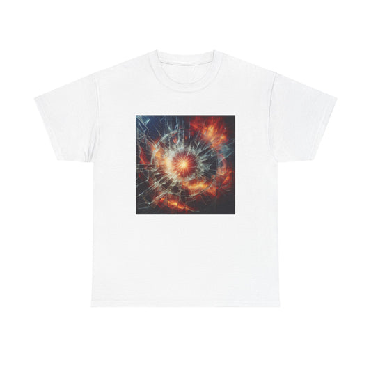 Shattered Radiance: Ignite the Fractured Glow T-Shirt