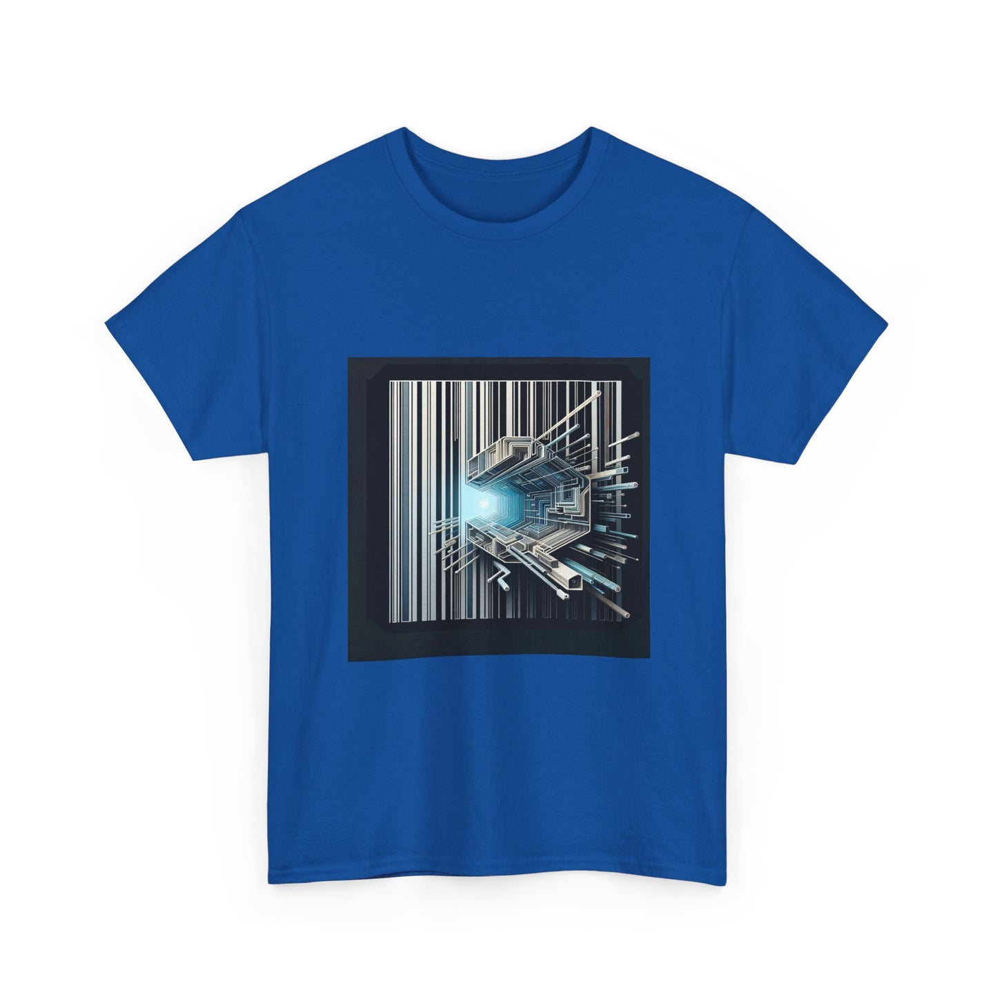 Decode the Future: Hidden Truth in Stripes T-Shirt