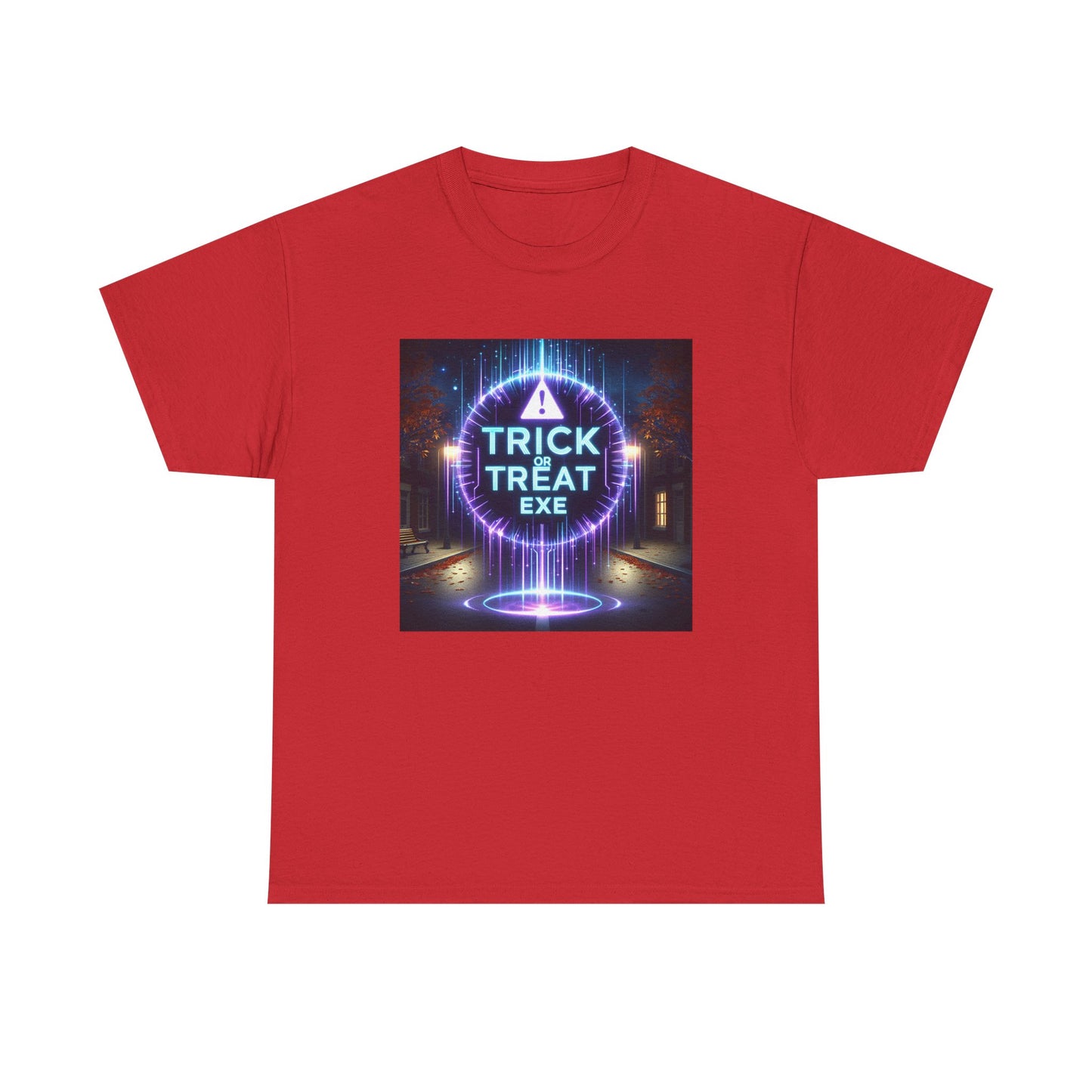Glitchy Halloween: Trick or Treat.exe Alert! T-Shirt
