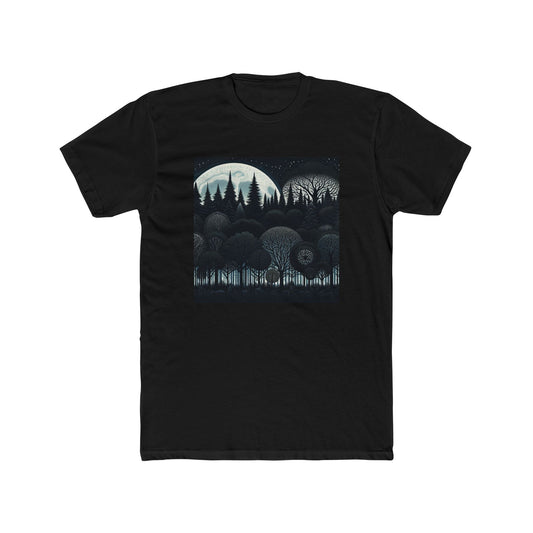 Moonlit Enchantment: Shadows of the Forest T-Shirt