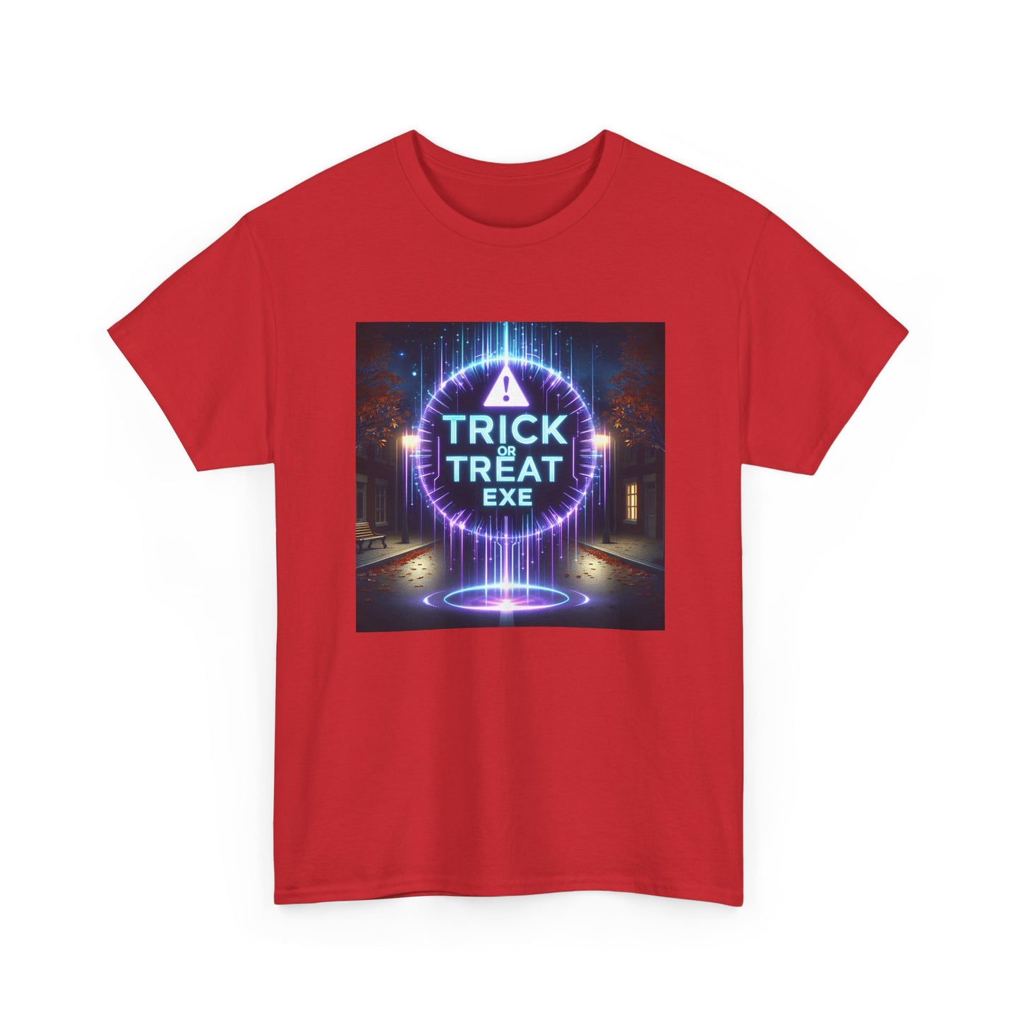 Glitchy Halloween: Trick or Treat.exe Alert! T-Shirt