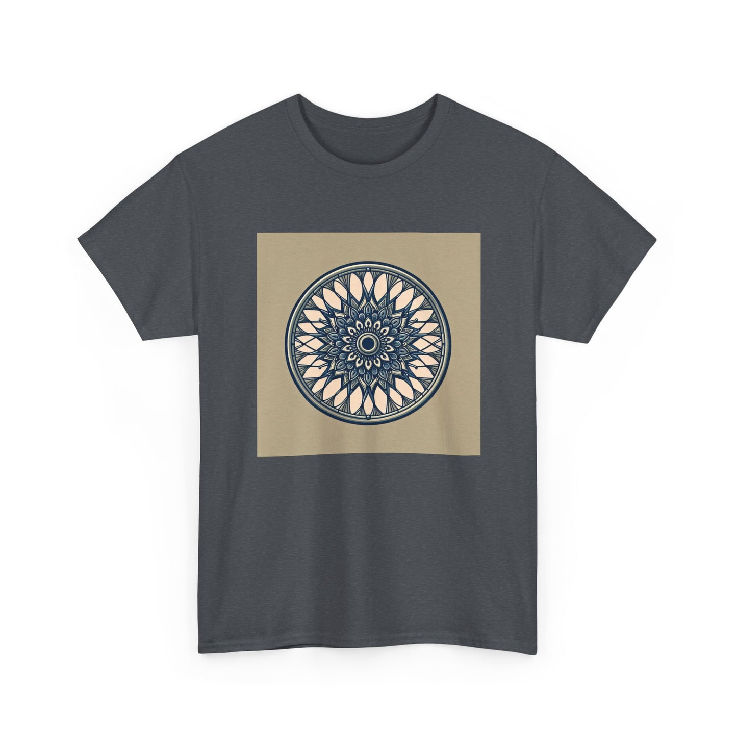 Pedal-Powered Mandala: Spin Your Style T-Shirt